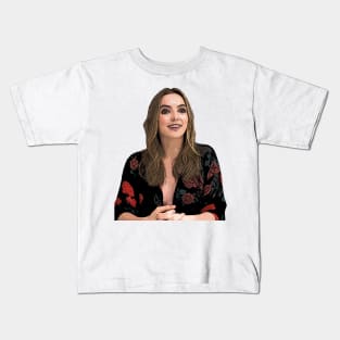 Jodie Comer Cartoonish Kids T-Shirt